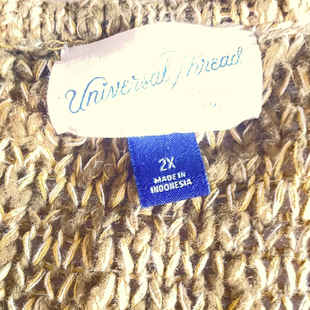 Nwot! Universal Thread Green V-Neck Pullover Sweater - Picture 4 of 5